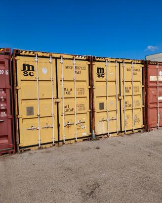 Container 40 piedi stoccaggio merci usato