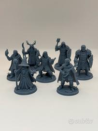 Set Miniature Fantasy per D&D – Stampate in 3D –