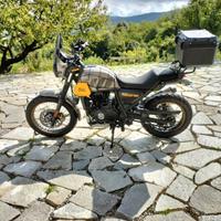 royal enfield  scram 411  ( 2023 ) solo 5600 km