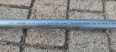 Tubo multistrato sanitario e riscald.Rehau 25x3,7
