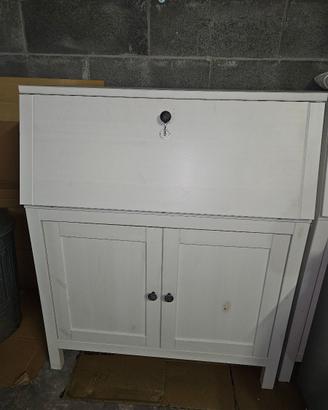 Scrivania Secretaire salvaspazio a ribalta