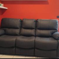 SEYCHELLES DIVANO 3 POSTI. GRIGIO SCURO