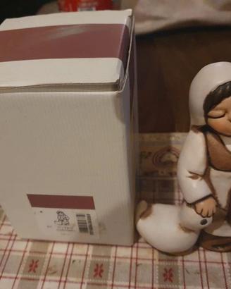 Donna Con Oche Presepe Giubileo Thun