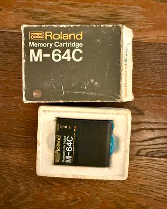 Roland M-64C Memory Cartridge + Box