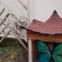 CASETTA DA GIARDINO PAGODA IN LEGNO MASSICCIO