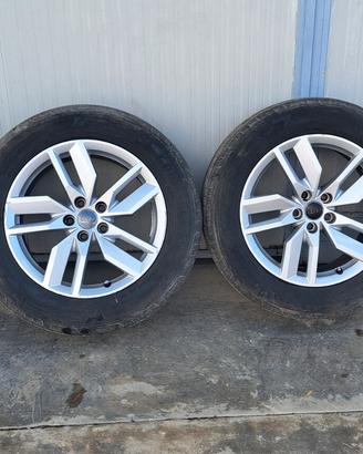 4 cerchi in lega 18 originali audi q5 2018