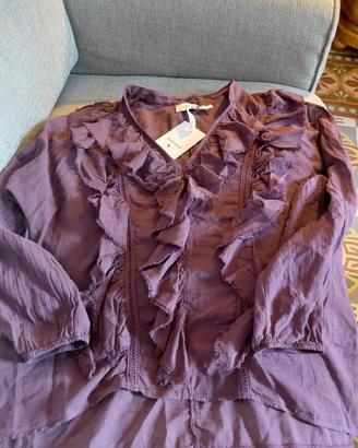 camicia con dettagli