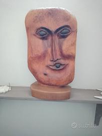 Scultura in legno di cirmolo