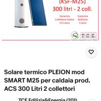 boiler 300l acqua calda 