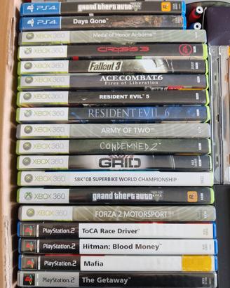 giochi PS2/Xbox 360/play4