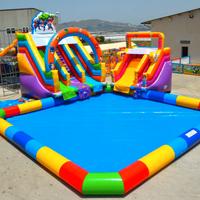 Giochi Gonfiabili ad Acqua per Villaggi Turistici