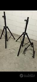cavalletti  casse Ibiza e supporto chitarra 