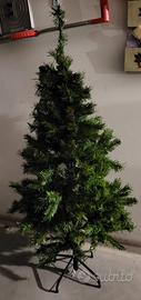 Albero di Natale con palline artigianali