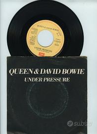 QUEEN & DAVID BOOVIE - Under pressure - disco 45