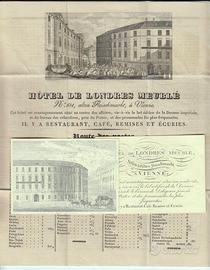 Vienna hotel Londres/London pubblicità (CR53)