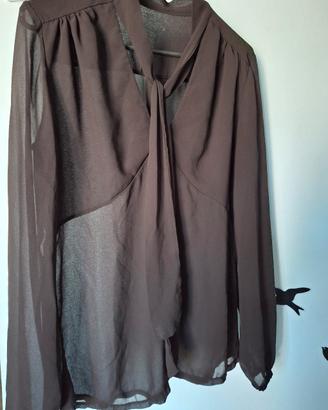 Camicia nera elegante