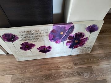 quadro con fiori 