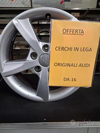 cerchi originali audi diametro 16"
