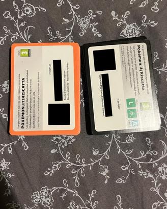 Lotto 62 carte codice Pokémon GCC Live