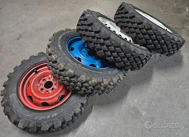 4 gomme mud trac - Panda 4x4