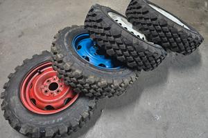 4 gomme mud trac - Panda 4x4