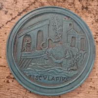 Italia Roma.medaglia fermacarte