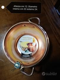 Paiolo professionale Lar in rame puro 99, 9%