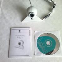 Webcam Logitec + Cuffie Labtec 