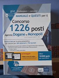 📚 Manuale EdiSES Concorso 1226 Dogane