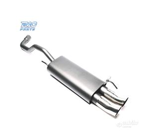 SILENZIATORE DI SCARICO PER VOLKSWAGEN VW POLO 199