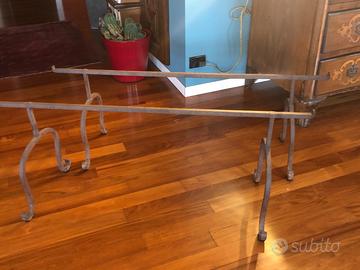 Tavolino ferro battuto '800 -