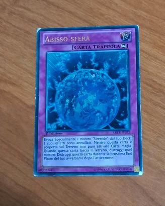 Carta Yu-Gi-Oh Abisso-Sfera Ultimate Rare 1ª Ediz.