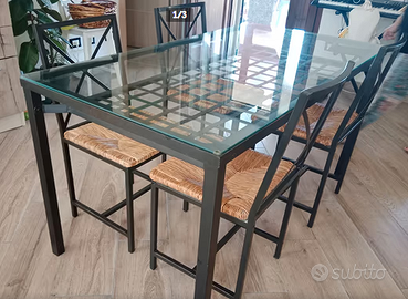 Table Tavolo Pranzo Vetro Ikea Thorsby Dining Table Cromo Vetro