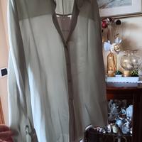 completo elegante pantaloni + camicia 