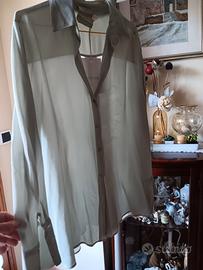 completo elegante pantaloni + camicia 