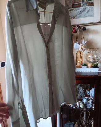 completo elegante pantaloni + camicia 