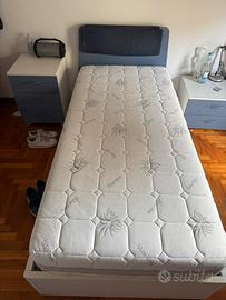 Letto singolo a cassone