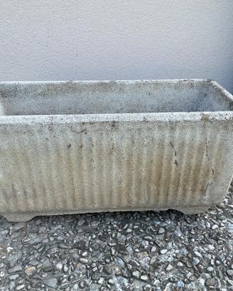 Vaso rettangolare per fiori