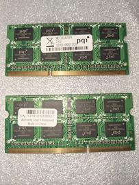 RAM Laptop 4GB (2x2GB) DDR3-1066S