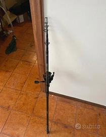 Canna e mulinello carpfishing