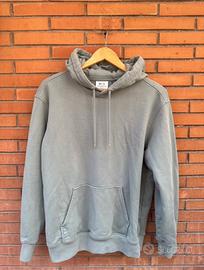 Felpa H&M turchese uomo Tg S