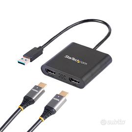 StarTech.com Adattatore USB 3.0 a doppio HDMI, Sch