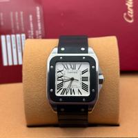 cartier santos 100 XXL full set 2020 acciaio