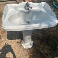lavabo e colonna