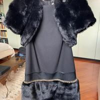 Elegante abito/coprispalla Elisabetta Franchi