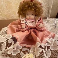 Bambola porcellana da collezione artigianale