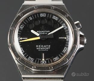 Aquastar Genève Regate Newport Anni 80 Automatico