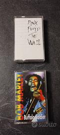 Musicassette Pink Floyd e Bob Marley
