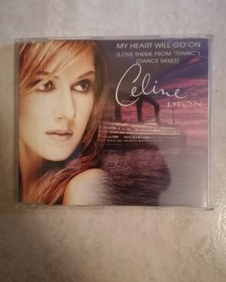 Celine Dion cd My heart will go on + dance mixes