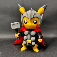 Pikachu Thor - Statuetta Collezione Stampa 3D